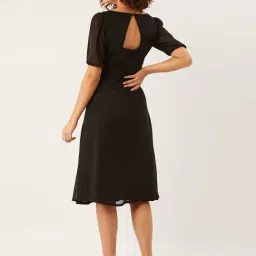 Anvi Be Yourself Black Shift Dress image 2