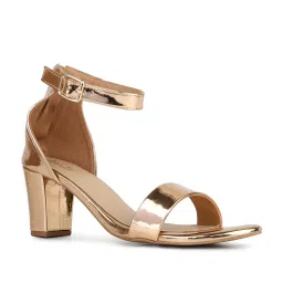 Inc.5 Women's Rose Gold Ankle Strap Sandals image 2