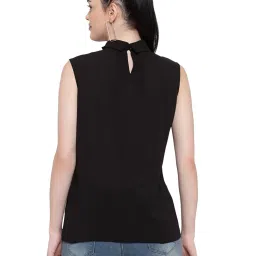 Global Republic Black Regular Fit Top image 2