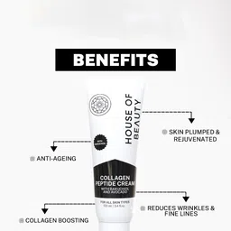 House of Beauty Collagen Peptide Cream With Bakuchiol & Avocado - 100 ml image 2