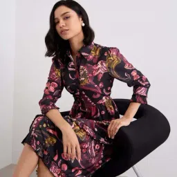 Styli Multicolor Regular Fit Printed Dress image 5