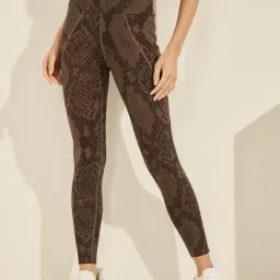 Guess Brown Print Leggings-image-46