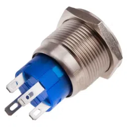 RS PRO Push Button Switch Momentary Panel Mount 19.2 mm Cutout, 1113767 image 3