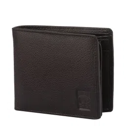 Red Chief Black Casual Leather Bi-Fold Wallet for Men image 2