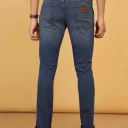 Wrangler Mid Blue Slim Fit Low Rise Jeans image 2