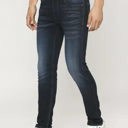 Pepe Jeans Dark Indigo Blue Slim Fit Jeans-picture-26