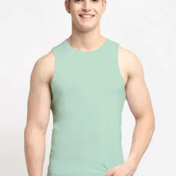 Friskers Multi Cotton Slim Fit Vest - Pack of 2 image 2