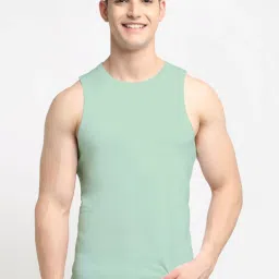 Friskers Multi Cotton Slim Fit Vest - Pack of 3 image 2