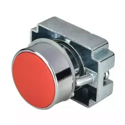 C&S Electric Flush Spring Return Push Button with Carrier & Without Contact Elements Metallic Range Red, RCB2-BA4-image-75
