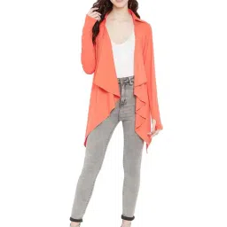 Hypernation Coral Cotton Shrug image 4