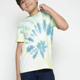 Lil Tomatoes Kids Multicolor Tie Dye T-Shirt-picture-21