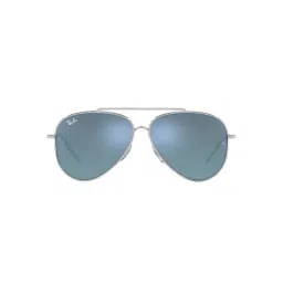 Ray-Ban Reverse  | Silver Sunglasses ( 0RBR0101S | Pilot | Silver Frame | Grey Lens )-image-15