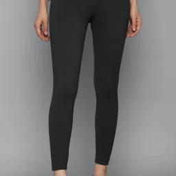 Allen Solly Grey Slim Fit Jeggings image 1