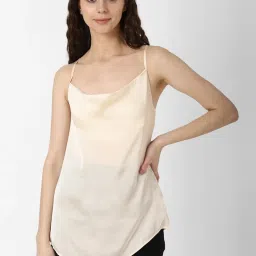 Forever 21 Cream Regular Fit Top image 1
