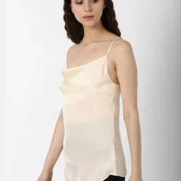 Forever 21 Cream Regular Fit Top image 3