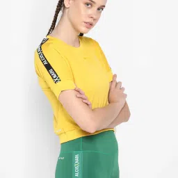 ALCIS Yellow Regular Fit T-Shirt image 4