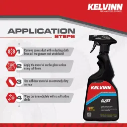 KELVINN Glass Cleaner 500 ml 5X Power-Shine Boosters image 2
