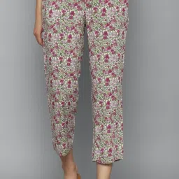 Allen Solly Multicolor Floral Print Trousers image 1