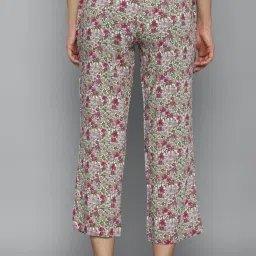 Allen Solly Multicolor Floral Print Trousers image 2