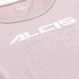 ALCIS Lavender Printed T-Shirt image 3