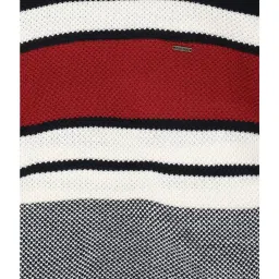 allen solly junior Allen Solly Kids Multicolor Self Design Full Sleeves Sweater image 3