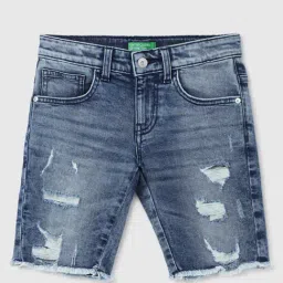 United Colors of Benetton Kids Boy's Solid Regular Fit Shorts-picture-27