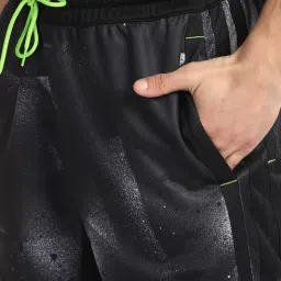 adidas Black Printed Shorts image 4