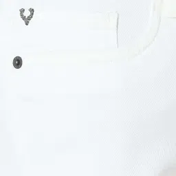 Solly by Allen Solly White Slim Fit Jeans image 5