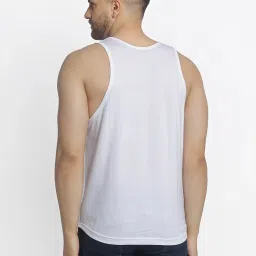 Friskers Multi Cotton Slim Fit Printed Vest - Pack of 2 image 5