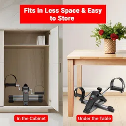 PowerMax Fitness BS-MINI Mini Cycle _PIPE_ Adjustable Resistance _PIPE_ Digital Display image 5