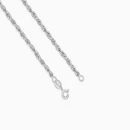 GIVA 925 Silver Classic Rope Chain image 3