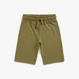 Mothercare Kids Olive Solid Shorts-image-98