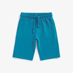 Mothercare Kids Teal Solid Shorts-picture-12