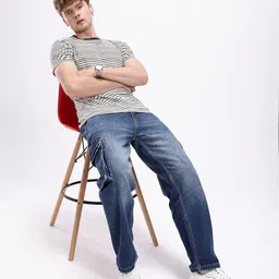 Kook N Keech Men Striped T-shirt image 2