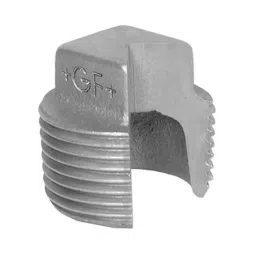 georg fischer Georg Plain Plug Fischer Galvanised malleable Iron Fitting male BSPT 2in, FIGURE291_770291209 (Pack of 5)-picture-31