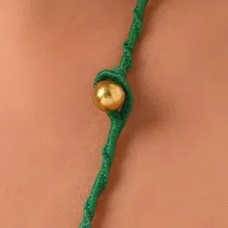 Jaypore Gold Amogh Hook Chain Necklace image 5