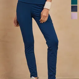 COLOR CAPITAL Women Pack of 4 Skin Fit Antimicrobial Tights-picture-23