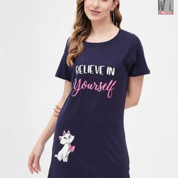Christy World Women Typography 2 Printed Extended Sleeves T-shirt-picture-21