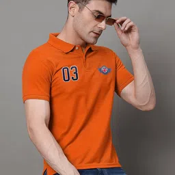SZN Men Polo Collar Moisture Wicking Raw Edge T-shirt-picture-38