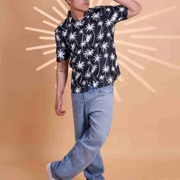 Fesner Men Comfort Opaque Printed Casual Shirt image 3