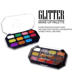 SHRYOAN Glitter 12-Color Eyeshadow Palette - Shade 02 image 2