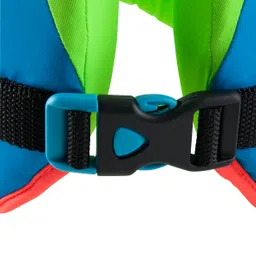 decathlon Swim Life Vest SWIMVEST+ Secure Fit & Buoyant Green Blue image 3