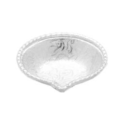 Sri Jagdamba Pearls Plain 0.8 Silver Diya - 15 gm-picture-8