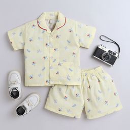 The Magic Wand Unisex Kids Printed Night suit-picture-33
