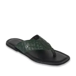 Metro Men's Green Casual Sandals image 2