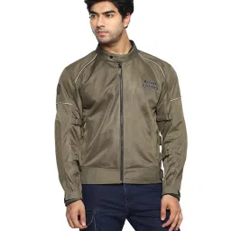 Royal Enfield Olive Streetwind V2 Riding Jacket image 1