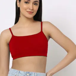 AROUSY Black & Red Cotton Beginner's Bra - Pack Of 3 image 2