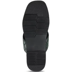 Metro Men's Green Casual Sandals image 5