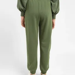 Levi's Green Cotton Regular Fit High Rise Joggers image 2