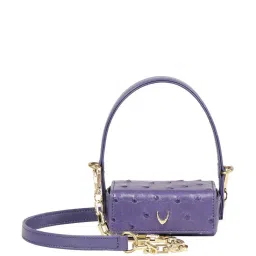 Hidesign Atelier Bartoli 01 Indigo Leather Textured Lipstick Purse image 2